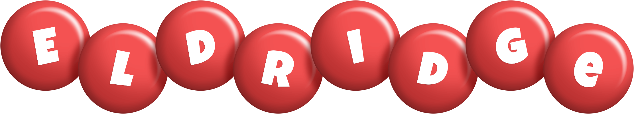 Eldridge candy-red logo