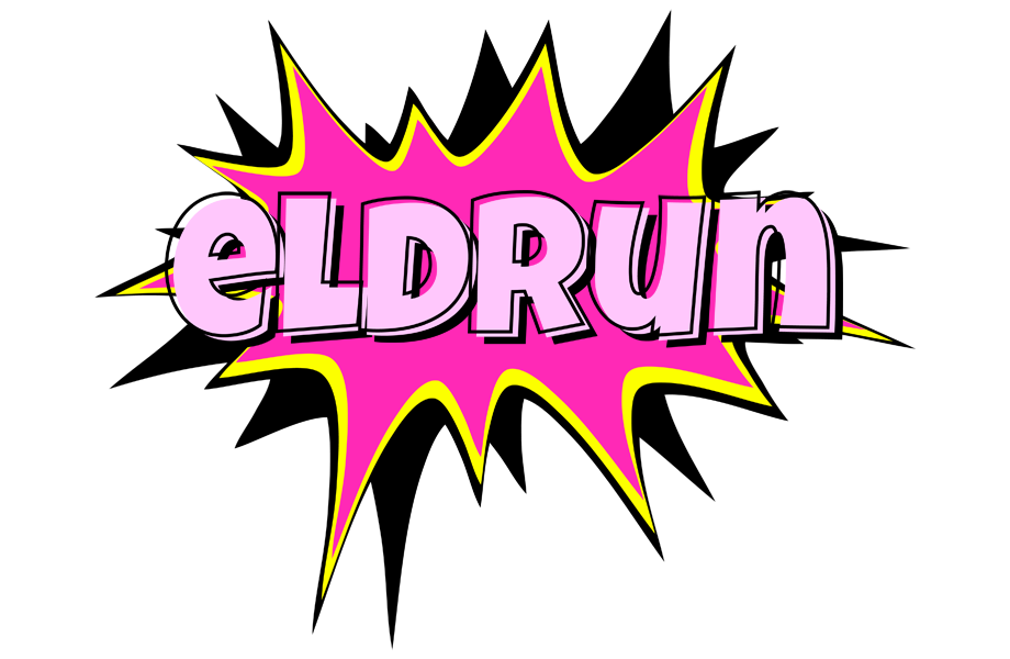 Eldrun badabing logo