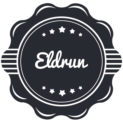 Eldrun badge logo