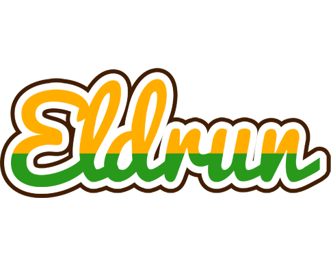 Eldrun banana logo