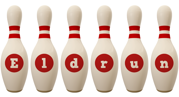 Eldrun bowling-pin logo