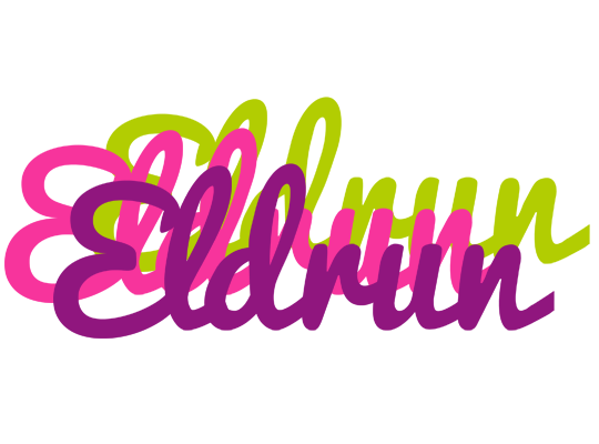 Eldrun flowers logo