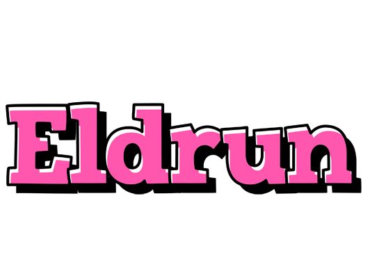 Eldrun girlish logo