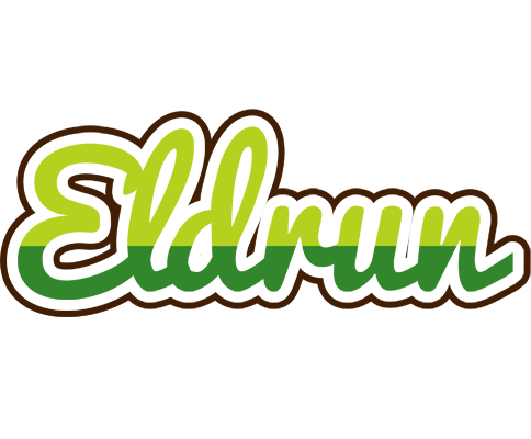Eldrun golfing logo