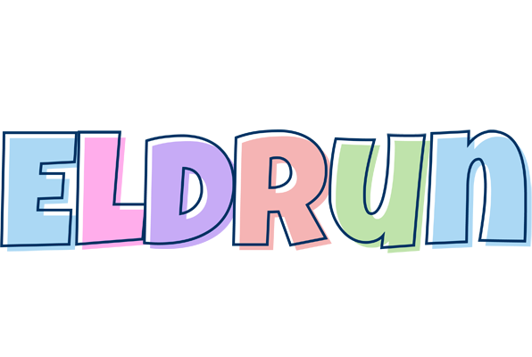 Eldrun pastel logo