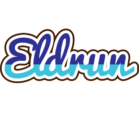 Eldrun raining logo