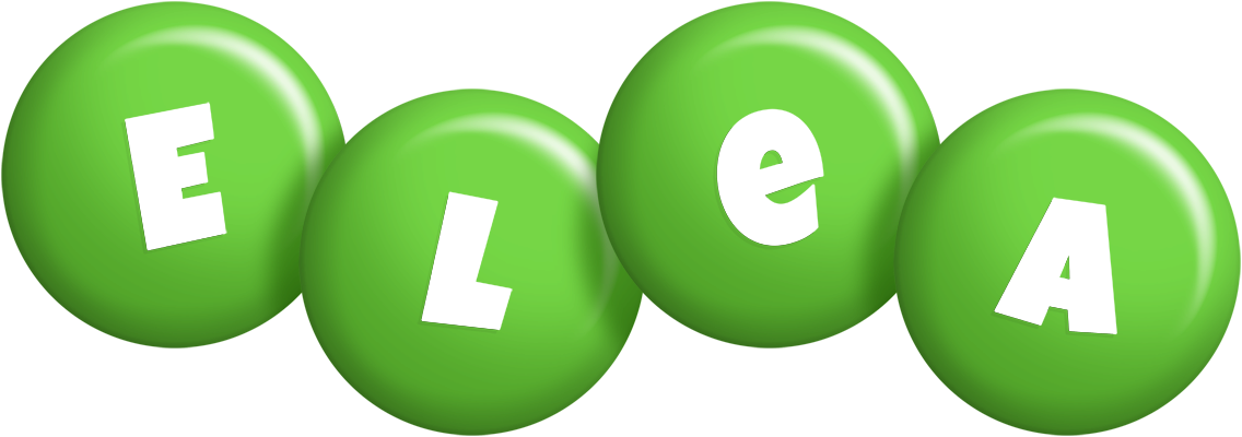 Elea candy-green logo