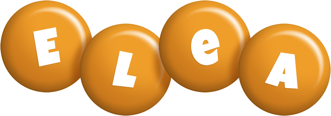 Elea candy-orange logo