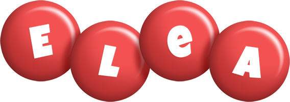 Elea candy-red logo