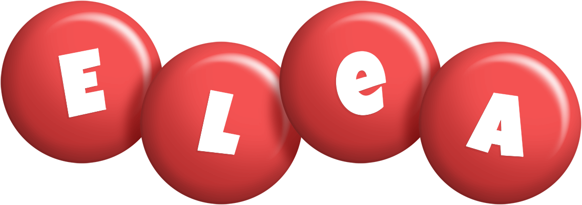 Elea candy-red logo