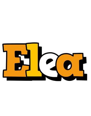 Elea cartoon logo