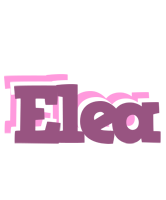 Elea relaxing logo