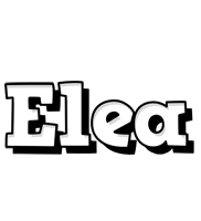 Elea snowing logo