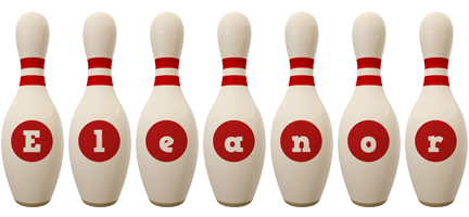Eleanor bowling-pin logo