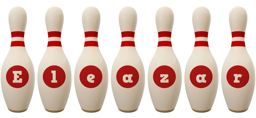 Eleazar bowling-pin logo