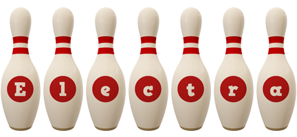 Electra bowling-pin logo