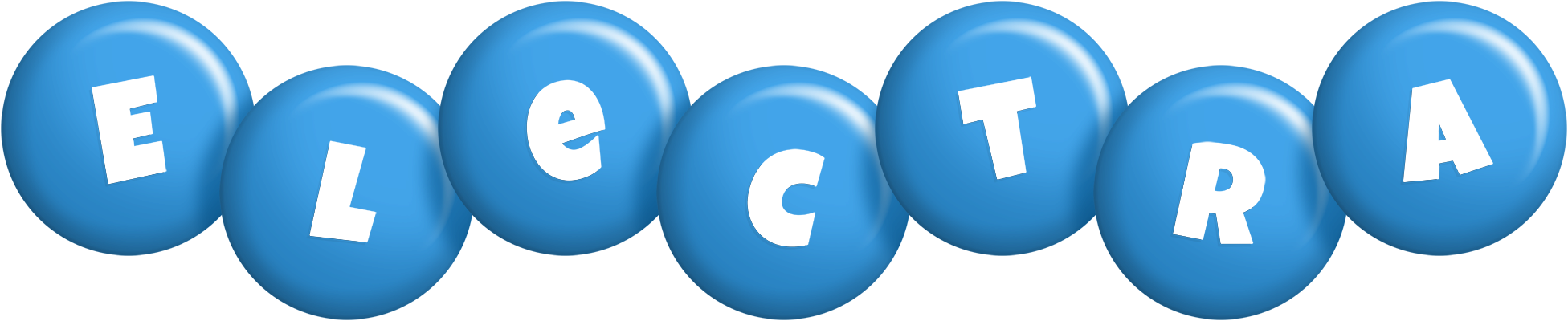 Electra candy-blue logo