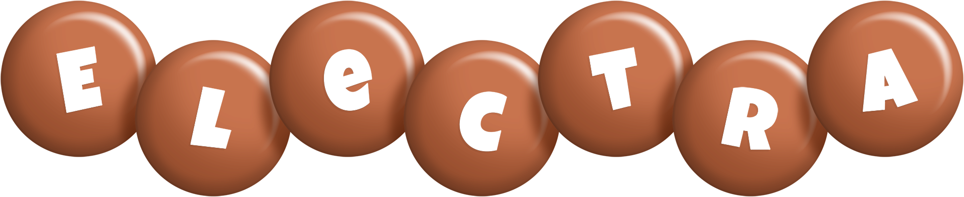 Electra candy-brown logo