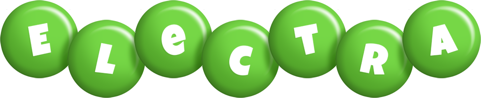 Electra candy-green logo