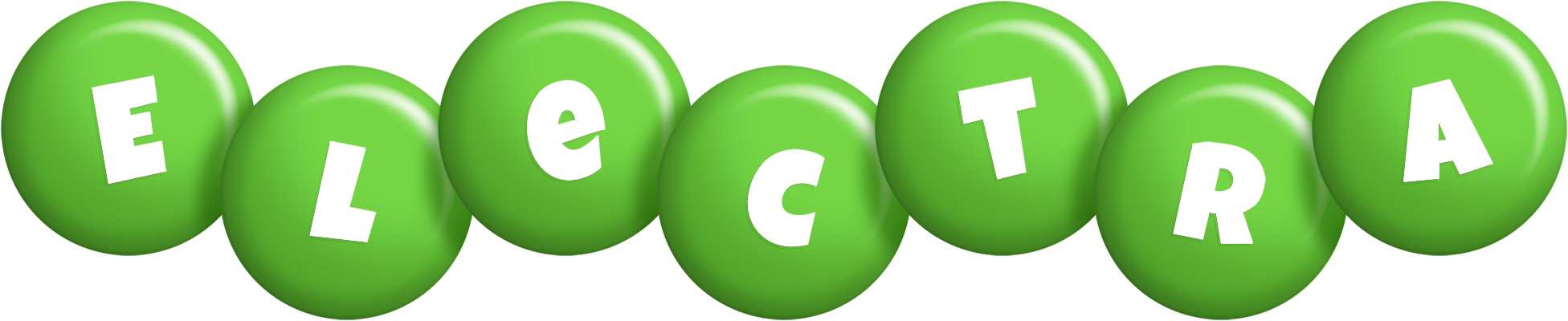 Electra candy-green logo