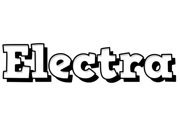 Electra snowing logo