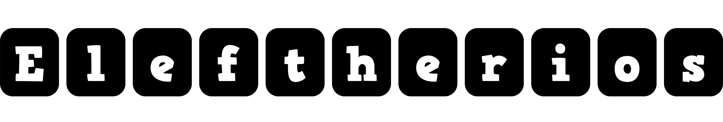 Eleftherios box logo