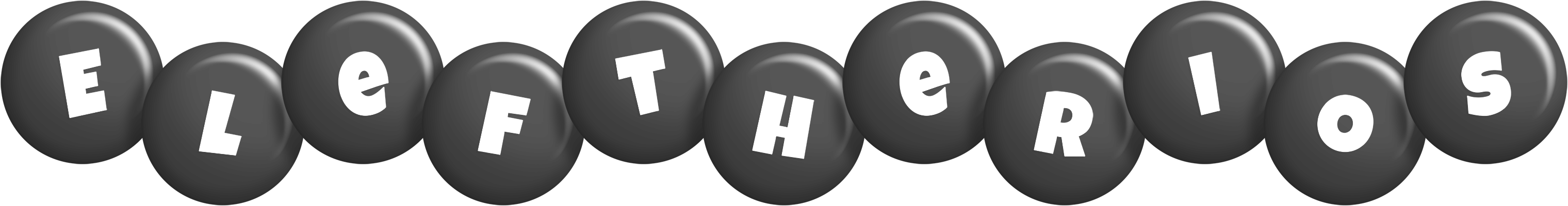Eleftherios candy-black logo