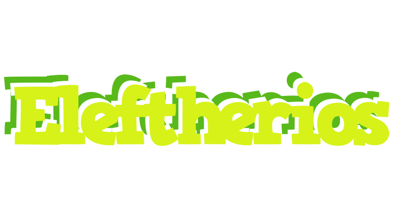 Eleftherios citrus logo