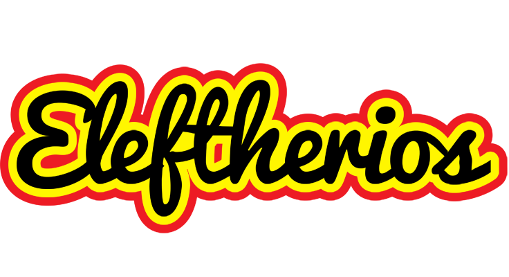 Eleftherios flaming logo