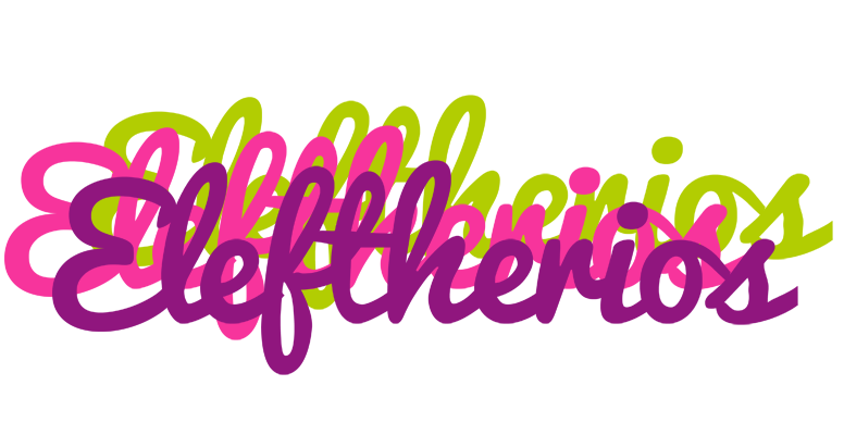 Eleftherios flowers logo