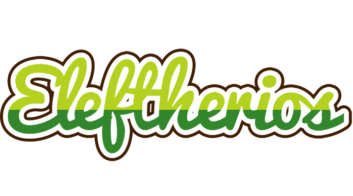 Eleftherios golfing logo