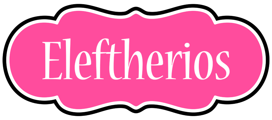 Eleftherios invitation logo