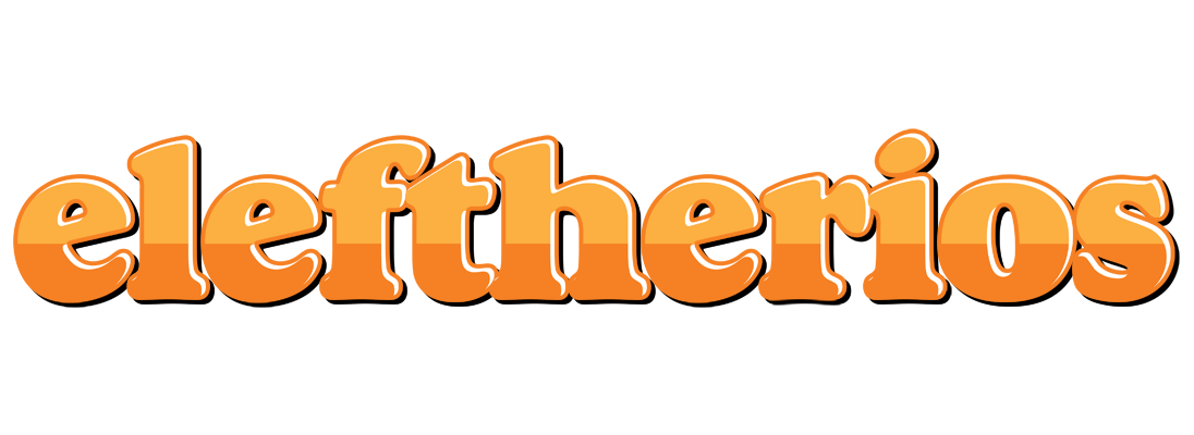 Eleftherios orange logo