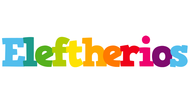 Eleftherios rainbows logo