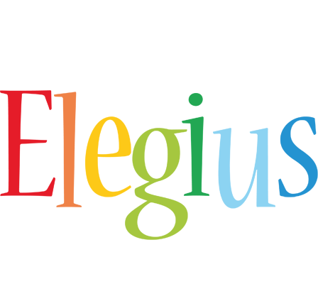 Elegius birthday logo