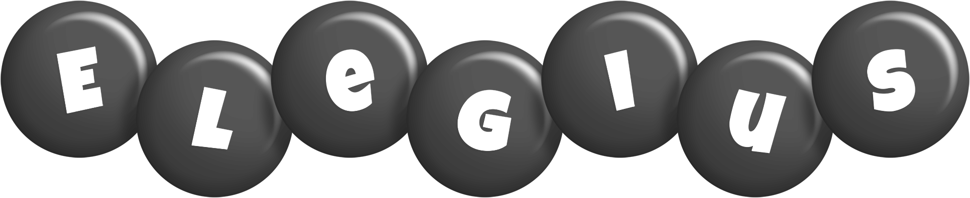 Elegius candy-black logo
