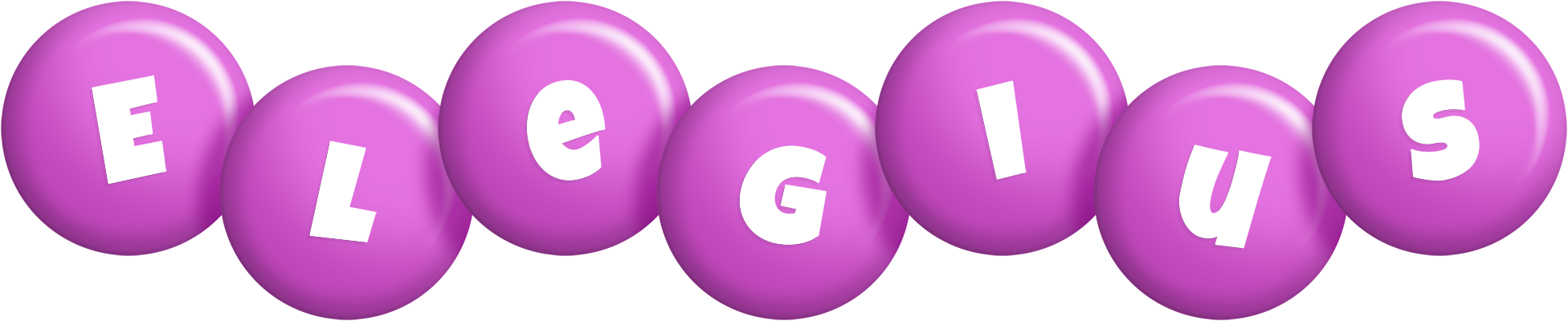 Elegius candy-purple logo