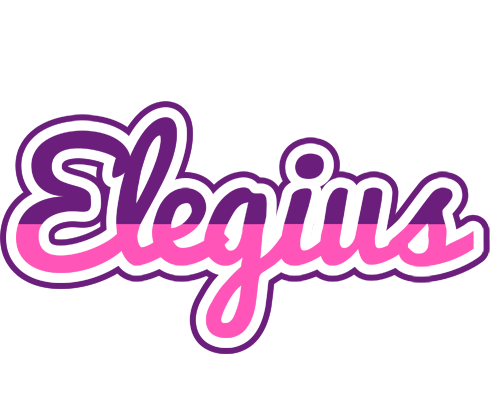 Elegius cheerful logo