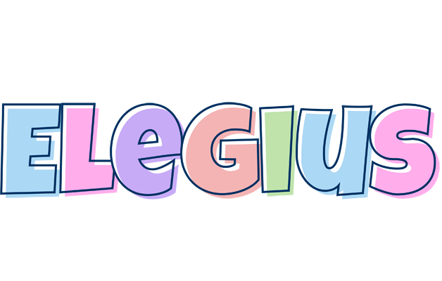 Elegius pastel logo