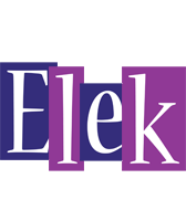 Elek autumn logo