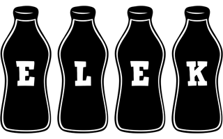 Elek bottle logo