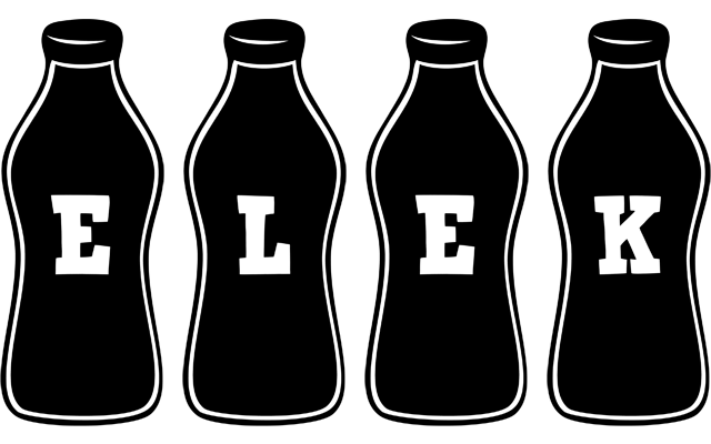Elek bottle logo