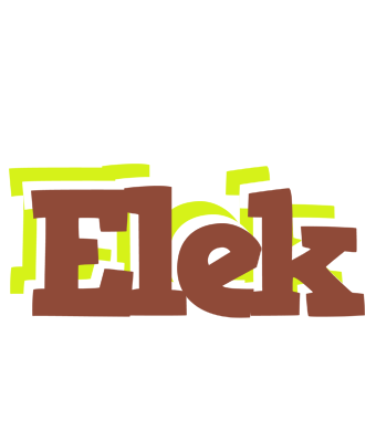 Elek caffeebar logo