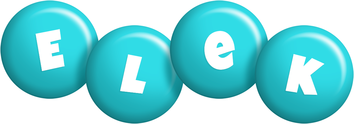 Elek candy-azur logo