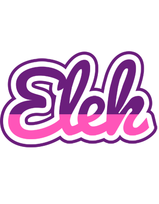 Elek cheerful logo