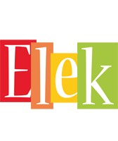 Elek colors logo