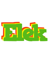 Elek crocodile logo