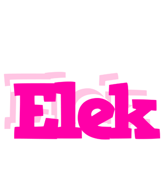 Elek dancing logo