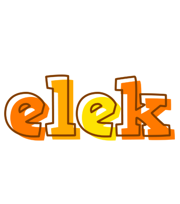 Elek desert logo