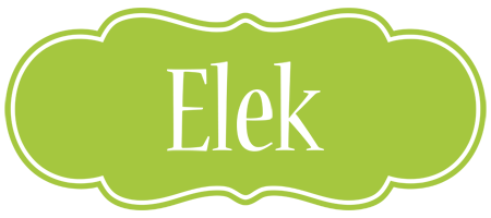 Elek family logo